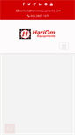 Mobile Screenshot of hariomequipments.com